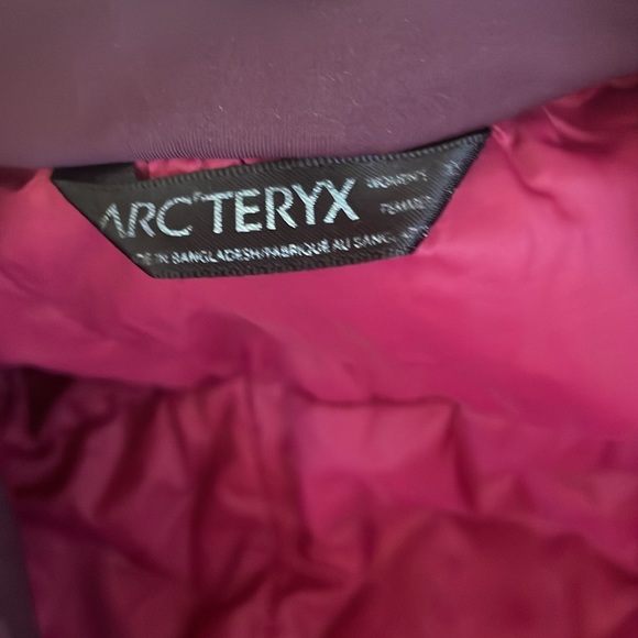 Arteryx XS jacket burgundy - Picture 2 of 2